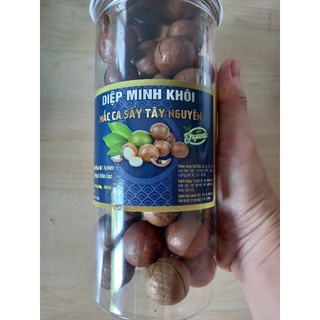 500gr Mắc ca Đắk Lắk sấy nứt vỏ (date mới siêu giòn ngon)