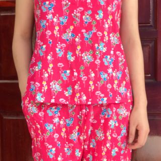 Com bo 2 Bộ lanh mặc nhà