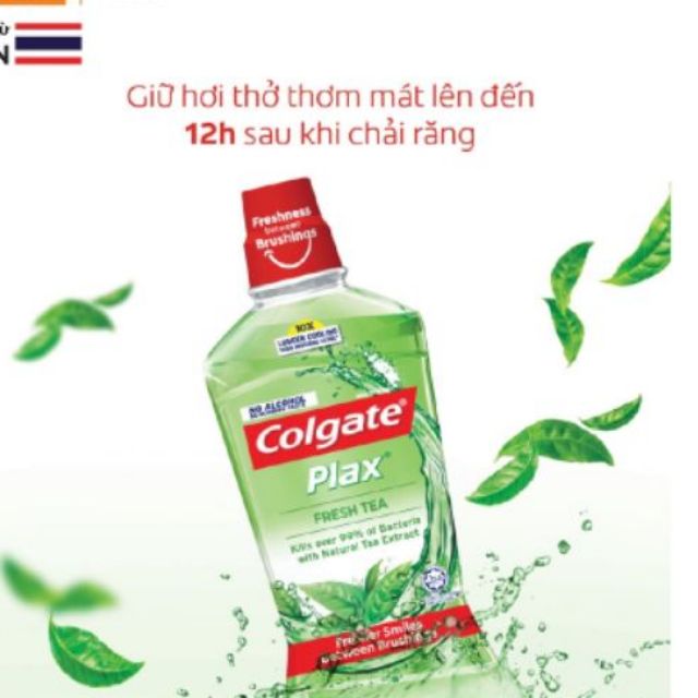 (500ml)Nước súc miệng Colgate Trà Xanh 500ml