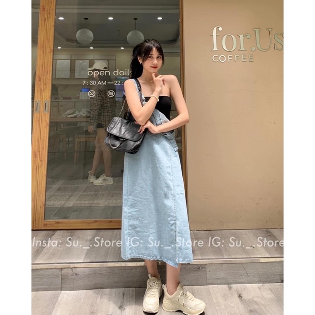 YẾM JEANS DÁNG DÀI 502 thiết kế chất denim cao cấp dễ mix & match form chuẩn style ullzang hàn quốc