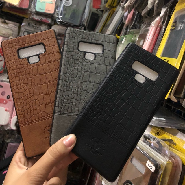 Samsung Galaxy Note 9 ốp lưng giả da mềm siêu đẹp