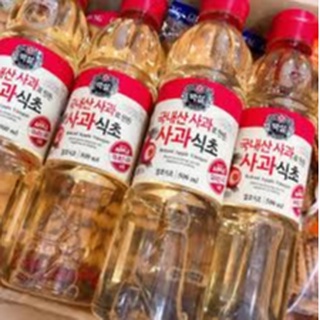 Giấm táo Hàn Quốc Chai 500ML chuẩn vị