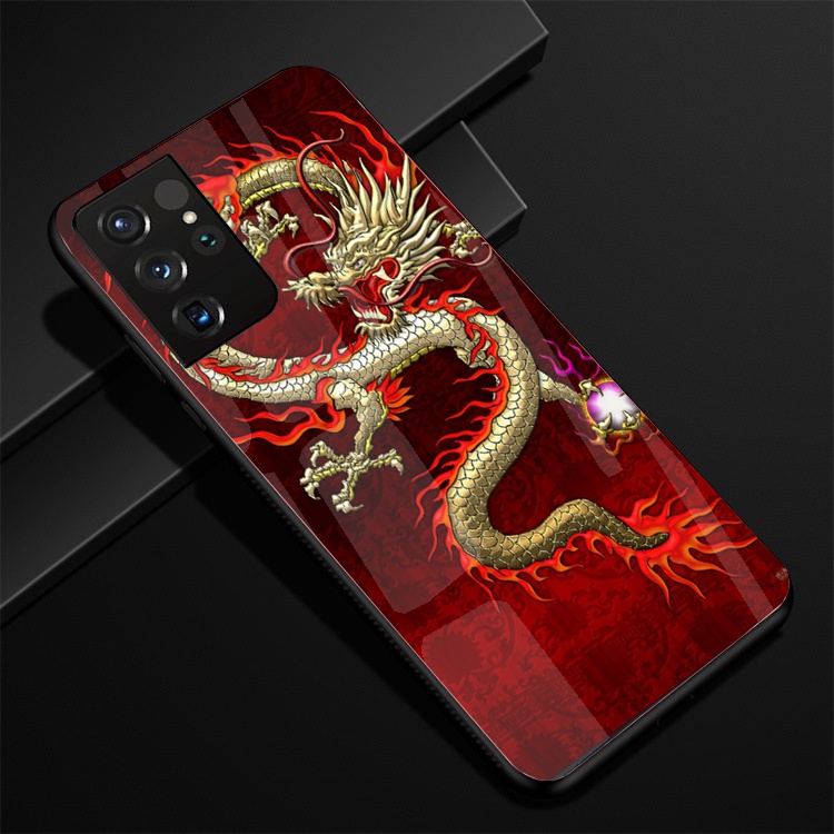 Ốp Lưng Kính SAMSUNG GALAXY S21 5G,S21 ULTRA, S21 PLUS 5G, S21 FE 5G Hình in 3D sáng bóng cao cấp
