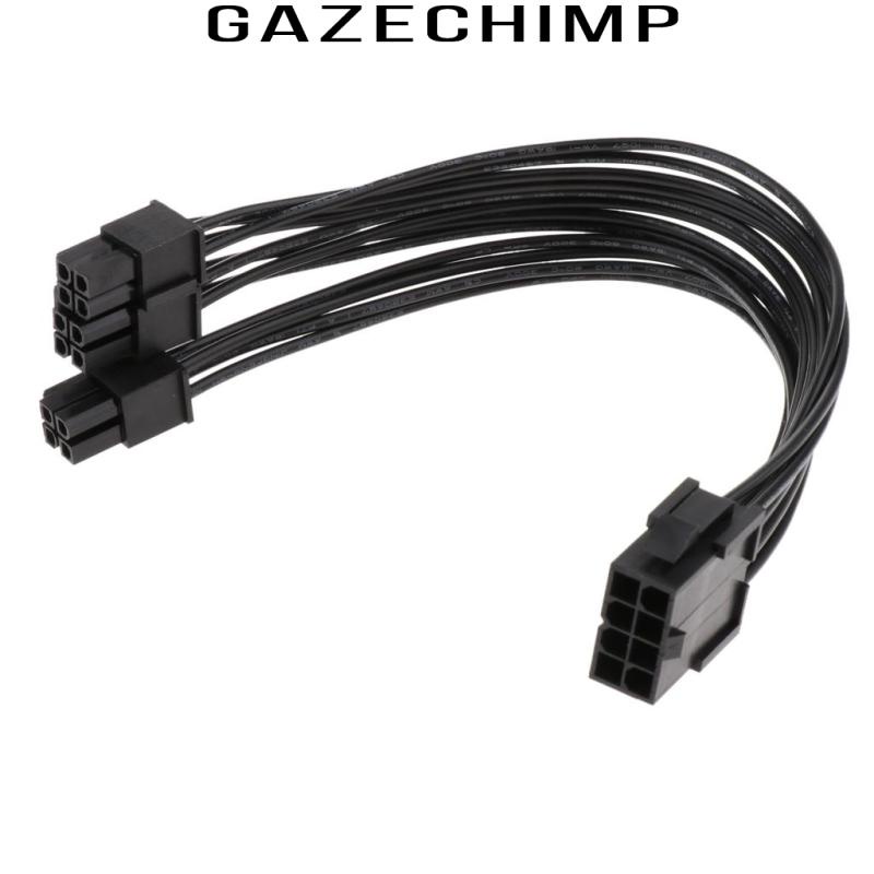Dây Cáp Nguồn Chuyển Đổi 8Pin Sang 8 + 4pin Màu Đen Dài 20cm Chuyên Dụng Cho CPU