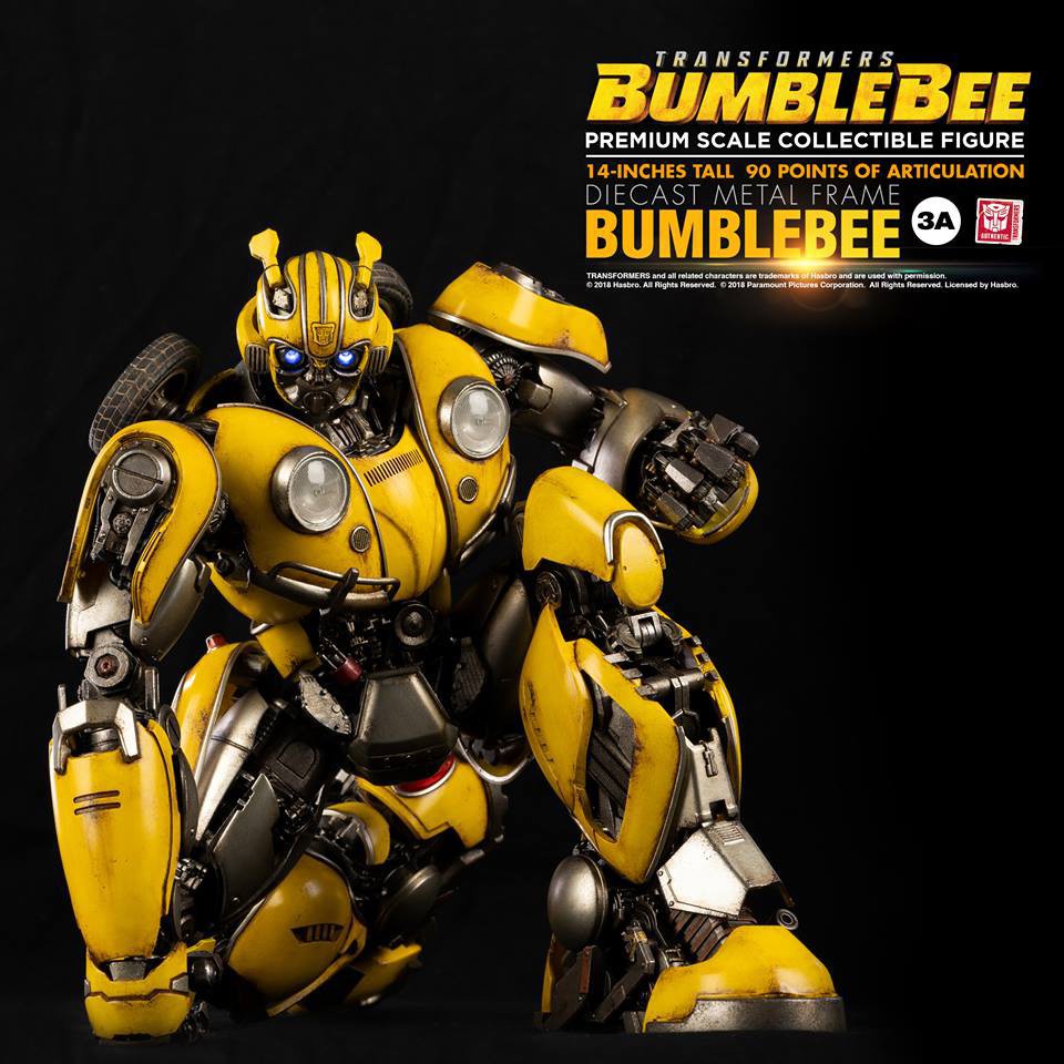 Mô Hình Threezero Transformers Bumblebee: Bumblebee Premium Scale
