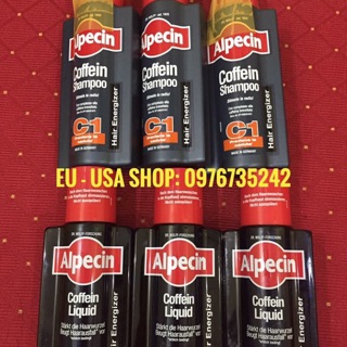 Dầu gội, tinh dầu kích thích mọc tóc Alpecin (Hàng nội địa Đức)