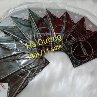 Bộ kim đan thép 11 size không gỉ sét