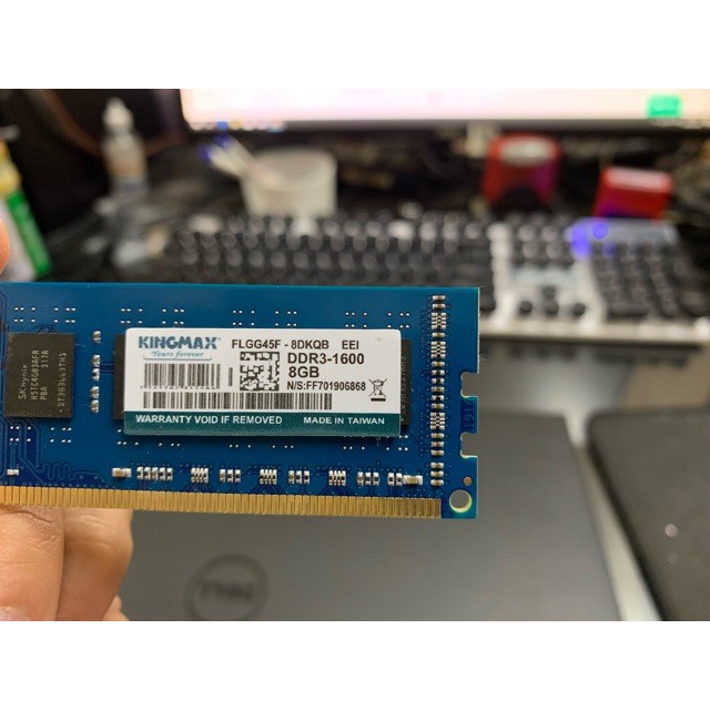 Xác thực！ Ram PC Kingmax DDR3 - 4GB 8GB Bus 1333/ 1600 (Bảo hành 36 tháng) Không kén main