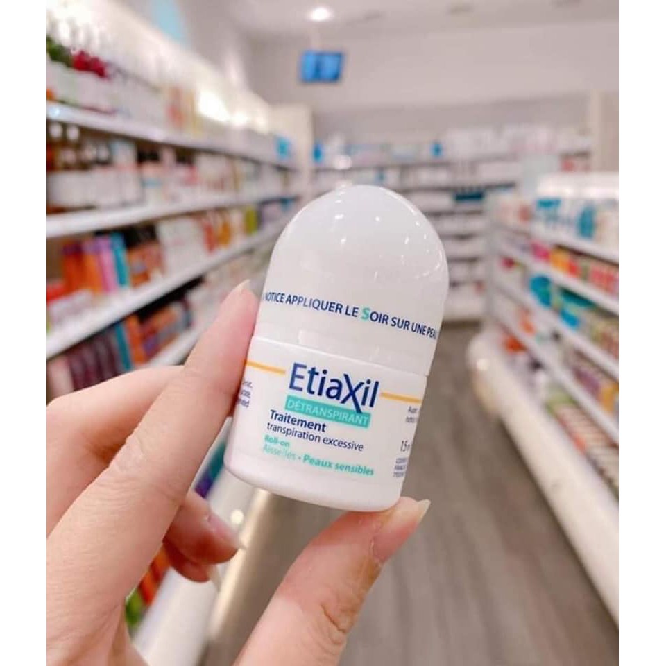 Lăn nách Etiaxil Pháp 15ml, khắc tinh của hôi nách