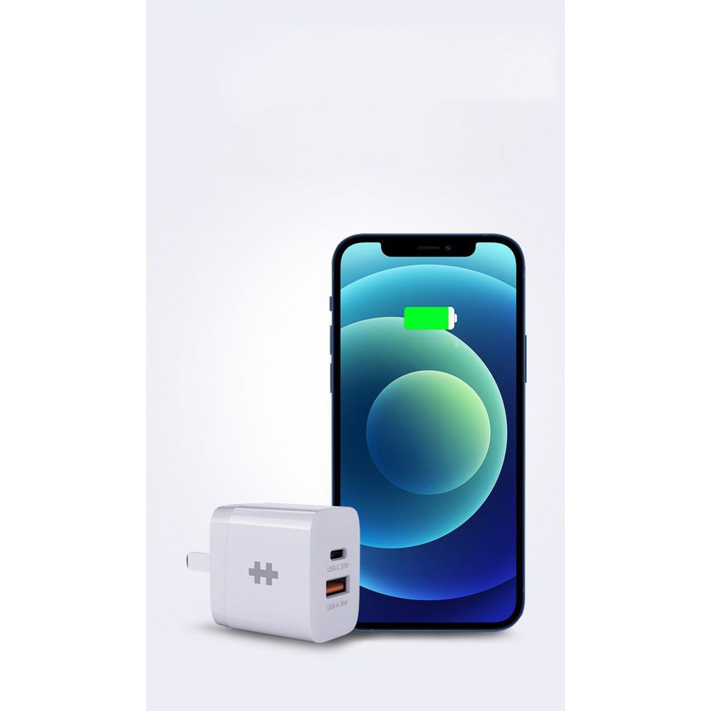 Sạc 2 cổng HyperJuice 20W Charger Small Size