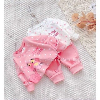 bộ da cá tàu pink cho bé gái