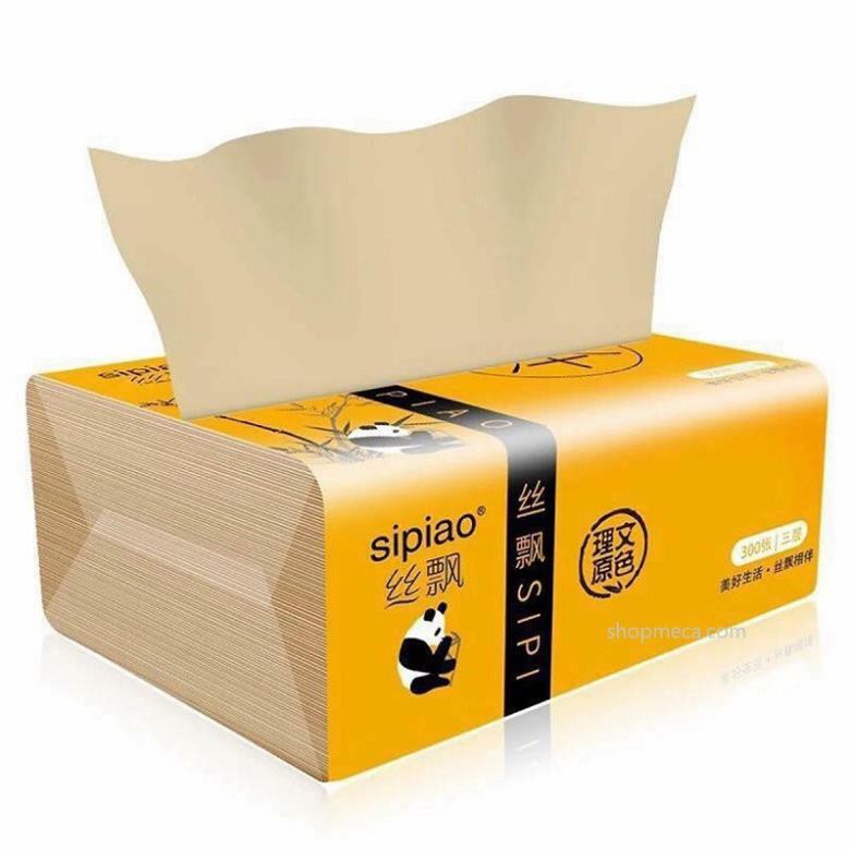 [Free Ship] COMBO 15 GÓI GIẤY ĂN GẤU TRÚC SIÊU DAI MỀM MỊN