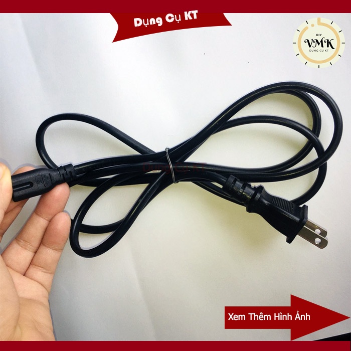 Dây nguồn số 8 nội địa Nhật dài 1,5 mét xịn sò 6-7A