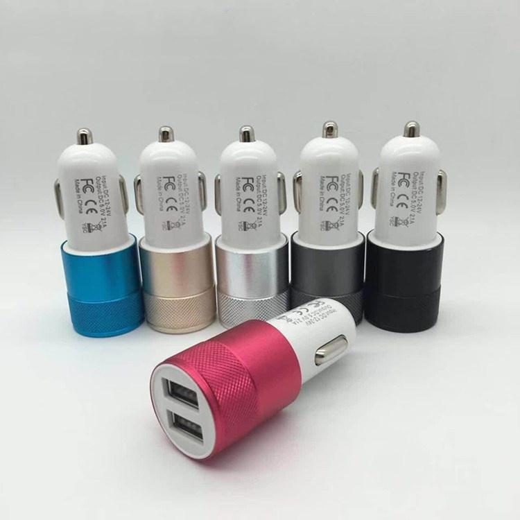 [FREESHIP] Tẩu sạc nhanh 2.1A 2 cổng USB dùng trong xe ô tô
