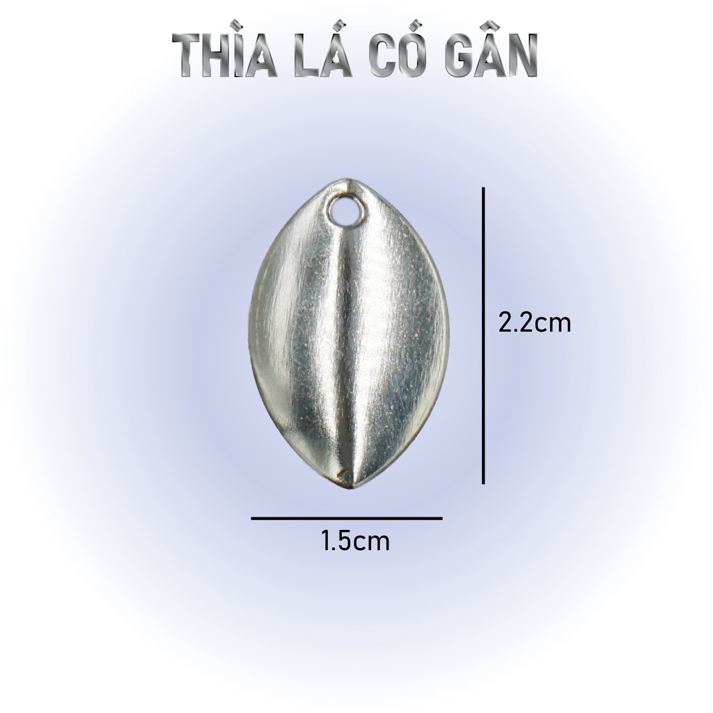 THÌA LÁ - THÌA LÁ CÓ GÂN  - 2.2 CM