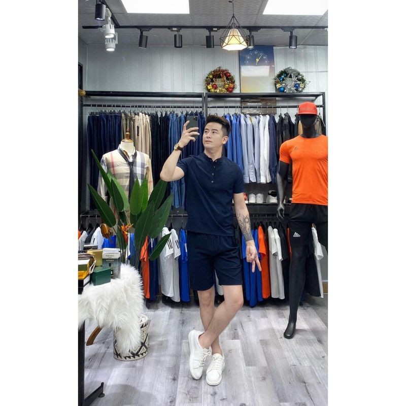 Quần Áo Đũi Nam Cổ Tàu cộc tay thể thao chất vải đũi thái loại 1 đẹp hàng hot trend BD33 | BigBuy360 - bigbuy360.vn