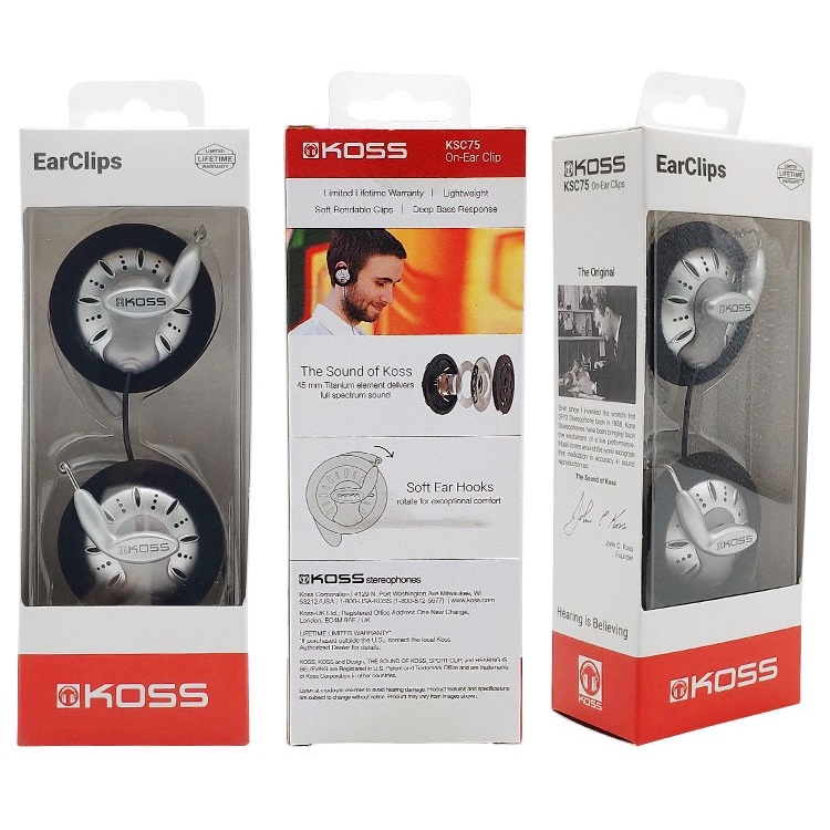 Tai nghe kẹp tai di động Koss KSC75