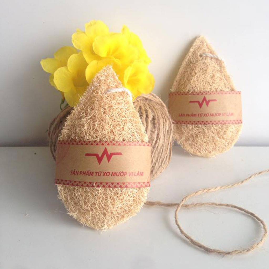 Xơ mướp/Miếng rửa bát xơ mướp/Xơ mướp rửa bát/Xơ mướp rửa chén từ thiên nhiên