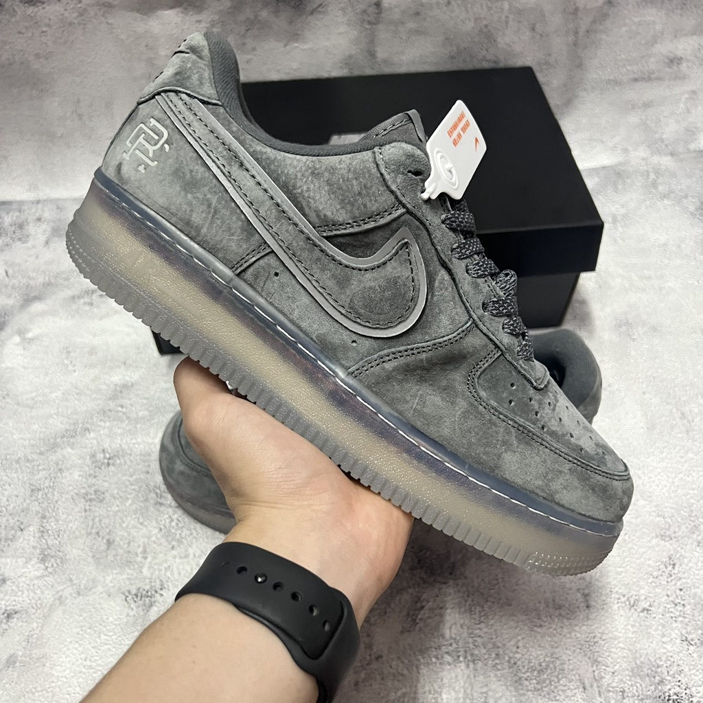 Giày Sneaker Thể Thao A F 1 Reigning Champ Da Lộn Cao Cấp