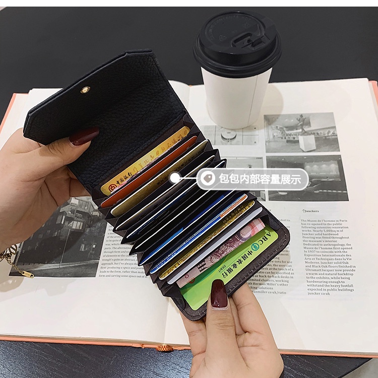 Ví Ngắn Dạng Gập Đựng Thẻ/Tiền Thời Trang Mùa Hè Cho Nữ 2022