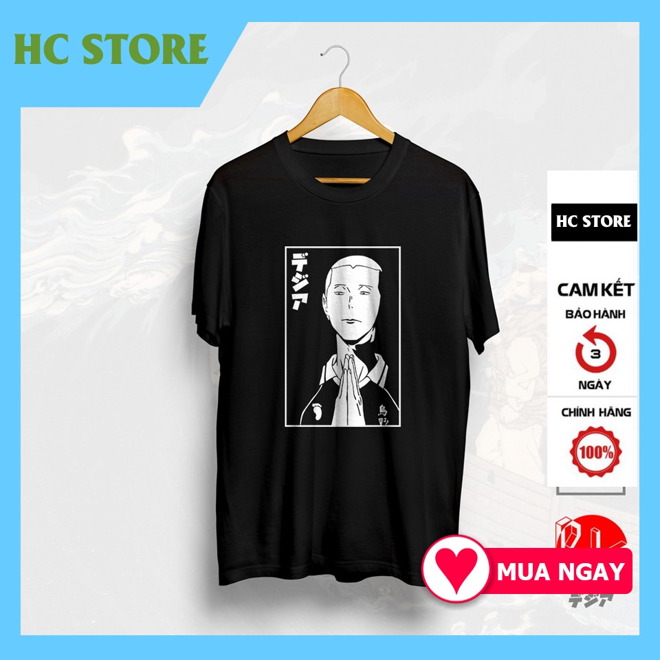 🔥SALE SỐC🔥Áo Phông Áo Thun Karasuno TOBIO KAGEYAMA  HAIKYUU ANIME HINATA HIGH KYUU Đẹp Giá Rẻ giá xưởng