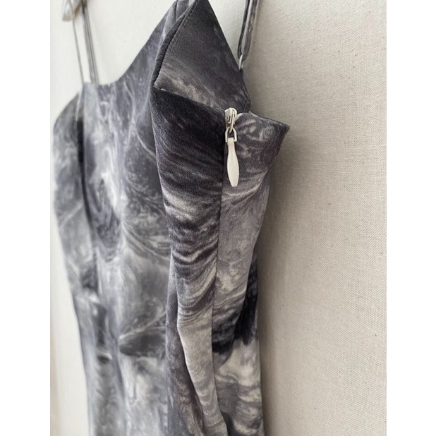 Váy dài nữ cá tính loang vải thoáng mát