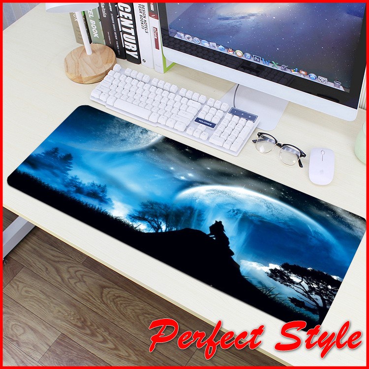 Bàn di chuột - Lót chuột Size To , Kích thước Lớn 80x30 Gaming phong cách anime &amp; game