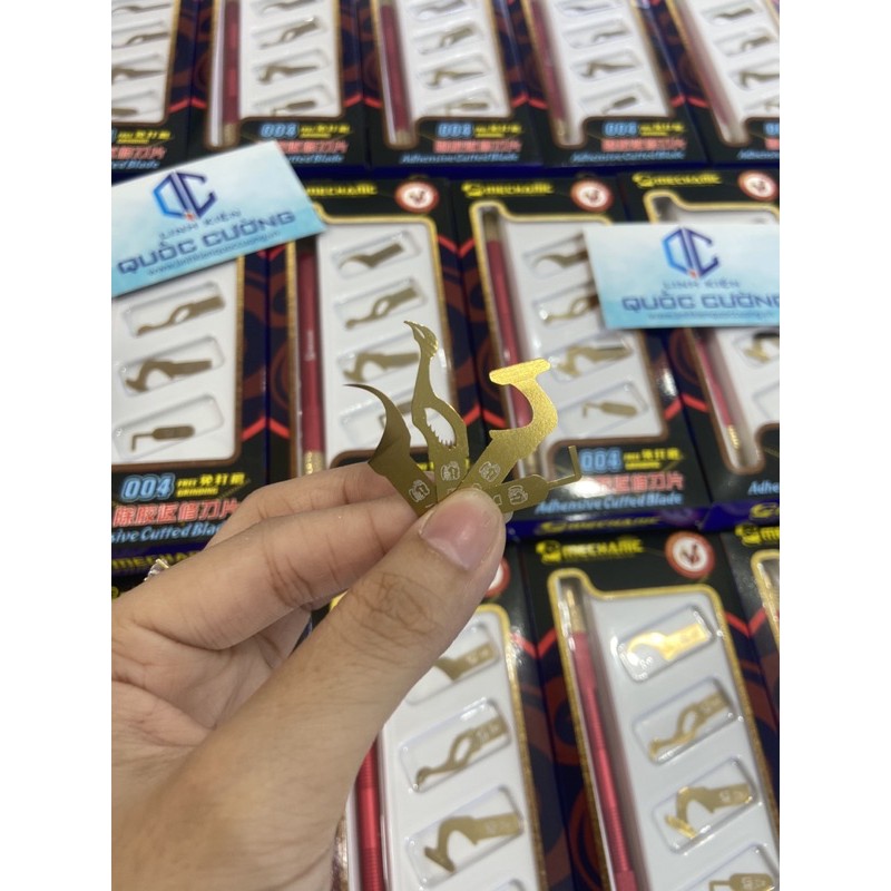 Dao đục ic 004 Mechanic(cạo keo, làm face id,chét chì.....)