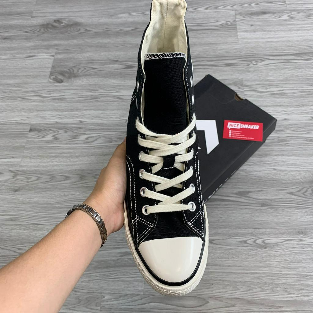 Giày Converse Chuck 70 Plus Black, Giày Thể Thao Cv Đen Full Box - NICE SNEAKER | Chất lượng siêu cấp.