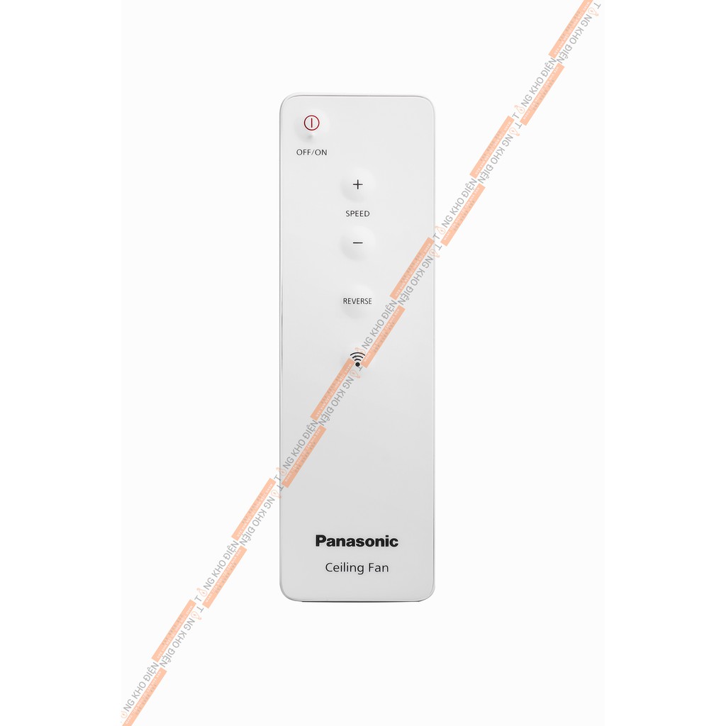 Quạt trần 5 cánh Panasonic F‑60DHN. Kết nối từ xa ứng dụng Panasonic trên IOS & Android và điều khiển cầm tay