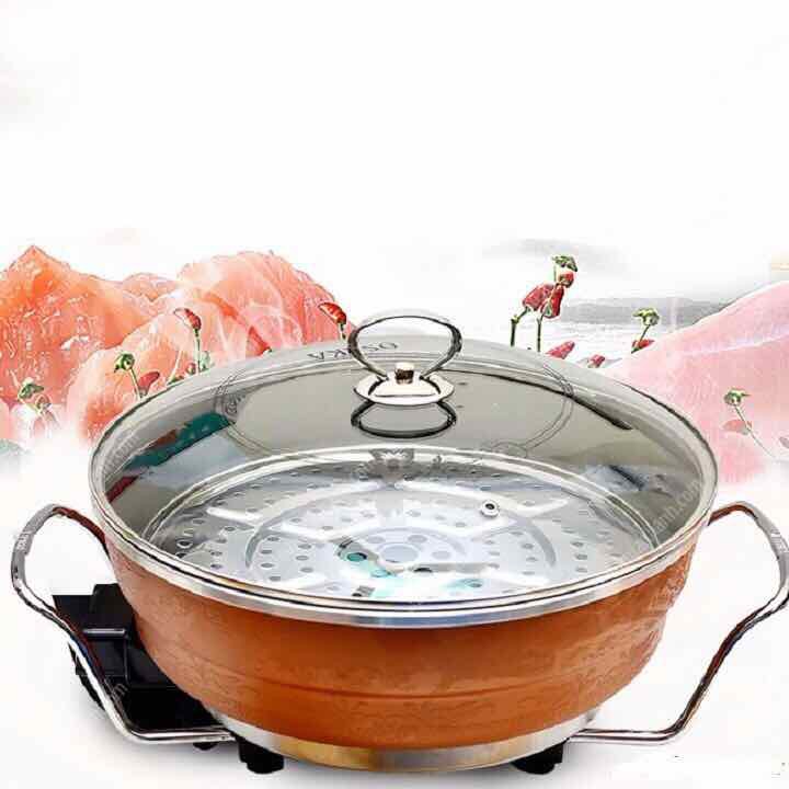 Nồi lẩu  Osaka- Nấu lẩu - nướng -xào -hấp - luộc ...đa năng