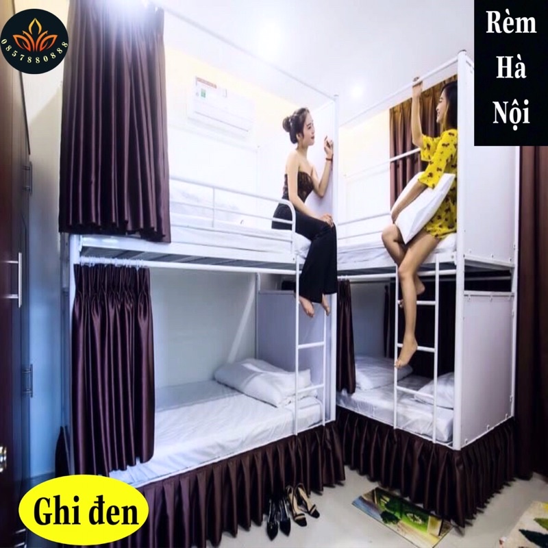 Rèm KTX, rèm giường tầng, Rèm giường ký túc xá, Rèm home stay