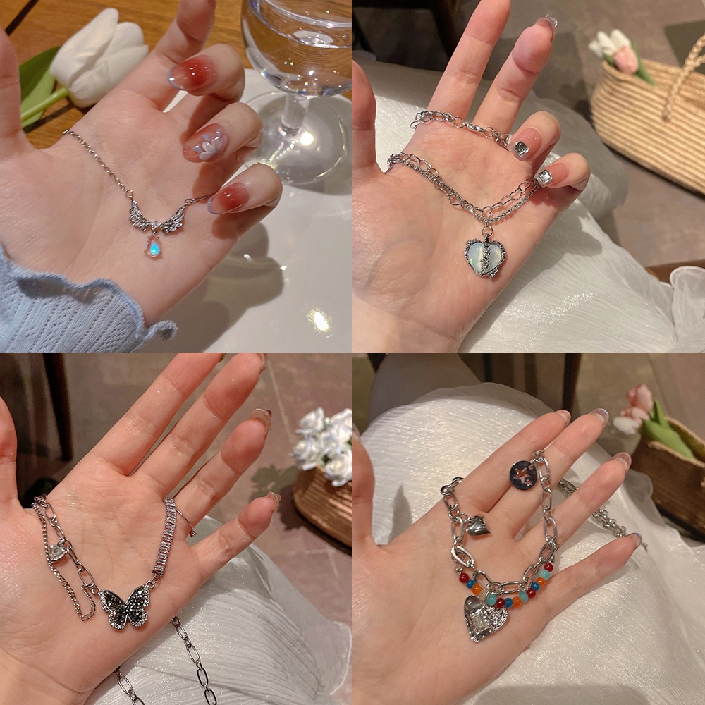 iF YOU Vòng cổ   mặt tùy chọn phong cách Hàn Quốc cổ điển thời trang cho nữ