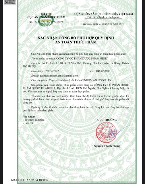 Ginkid Ăn ngon 11X cải thiện chức năng tiêu hóa cho trẻ hết biếng ăn hộp 20 ống | BigBuy360 - bigbuy360.vn