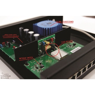Gigabit Switch Audio QBAUDIO