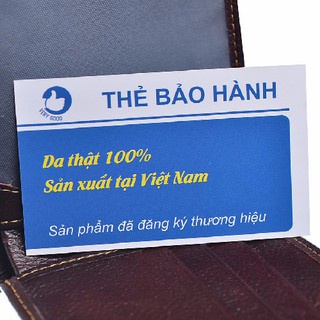 Ví nam da bò kiểu gập ngang verygood VB9 Sumio