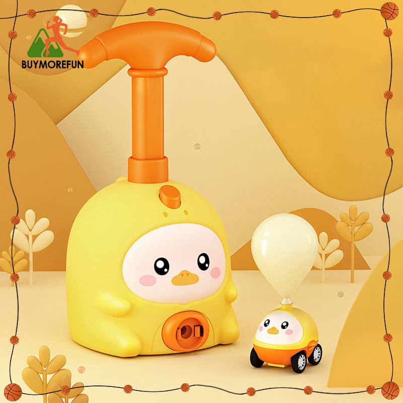 Đồ chơi bơm bong bóng hình xe hơi chạy bằng điện kèm 6 bong bóng cho bé