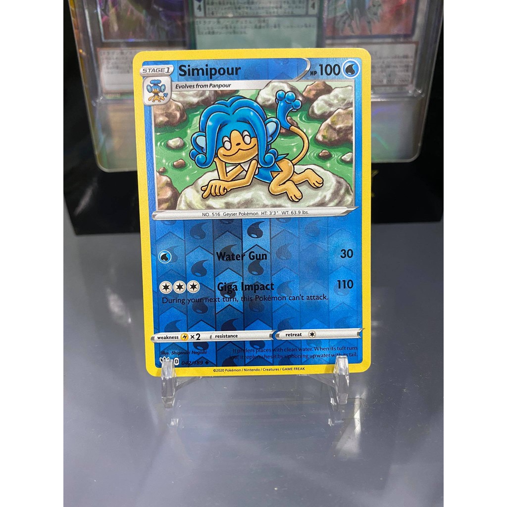 [ Dưa Hấu Yugioh ] Lá bài thẻ bài Pokemon Simipour