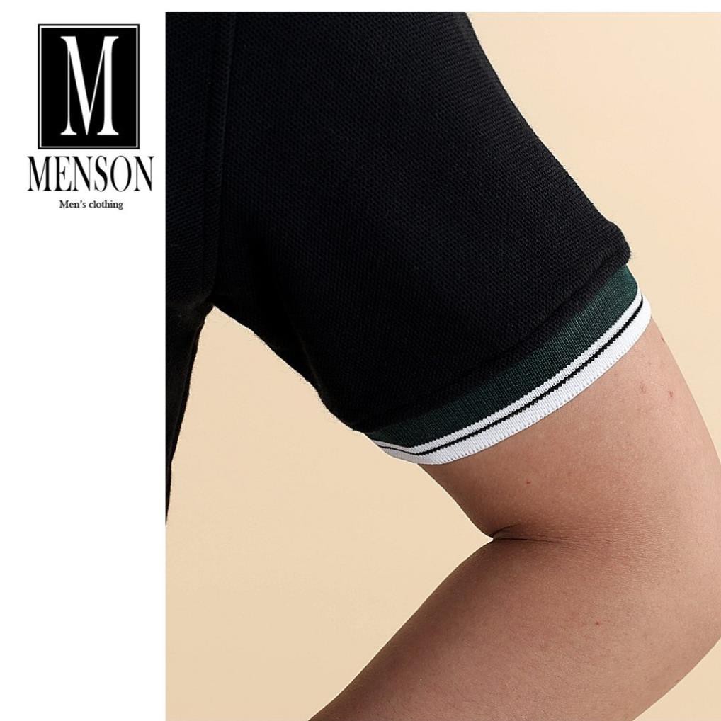 ⭐️GIẢM GIÁ 50%⭐️Áo Polo Nam Vải Cá Sấu Chất Mát - Áo Thun Nam Cổ Bẻ Ngắn Tay Menson M100 | BigBuy360 - bigbuy360.vn