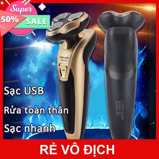 [HD]Dao cạo râu hai lưỡi dao kép vòng đôi dùng khô và ướt