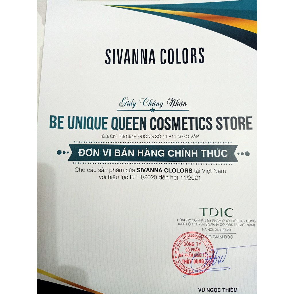 [ĐẠI LÝ CHÍNH THỨC] Phấn Nền Kiềm Dầu Sivanna Colors Super Cover Che Phủ Cực Đỉnh, Bền Màu Sivana