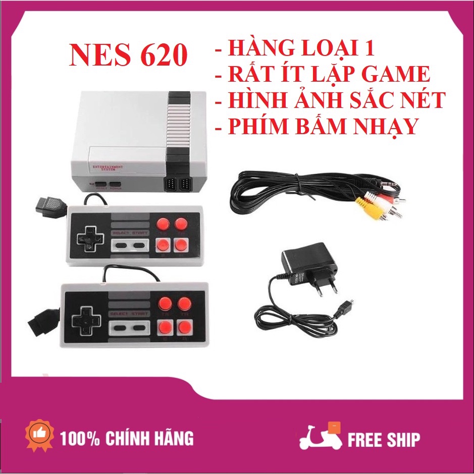 Máy Chơi Game Cổ Điển NES Classic 620 Trò Chơi chính hãng - hàng loại 1