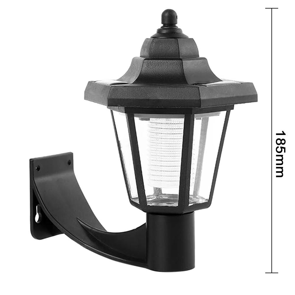 Đèn Led Gắn Tường Chống Nước Hình Lục Giác Dùng Năng Lượng Mặt Trời