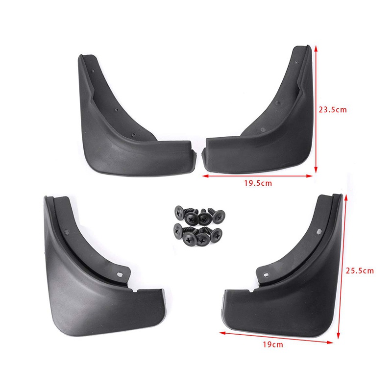 FENDER Set 4 Tấm Chắn Bùn Cao Cấp Cho Xe Ô Tô-VW Passat B7 2011-201