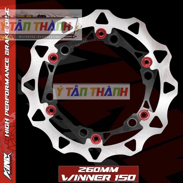 Đĩa Thắng Trước Winner King Speed MS1980