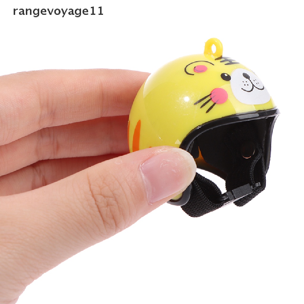 1 Mũ Bảo Hiểm Hình Gà / Vịt Vàng Cứng Đội Đầu Cho Thú Cưng