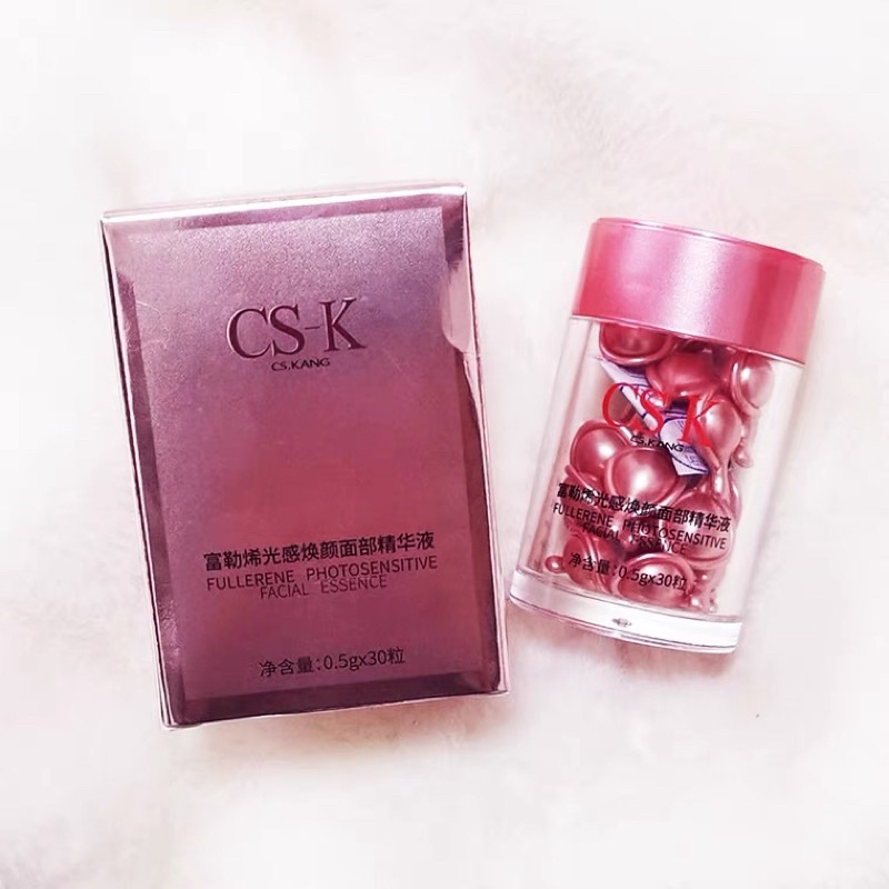 Hộp 30v Huyết thanh trẻ hóa da mặt Fullerene CS-K