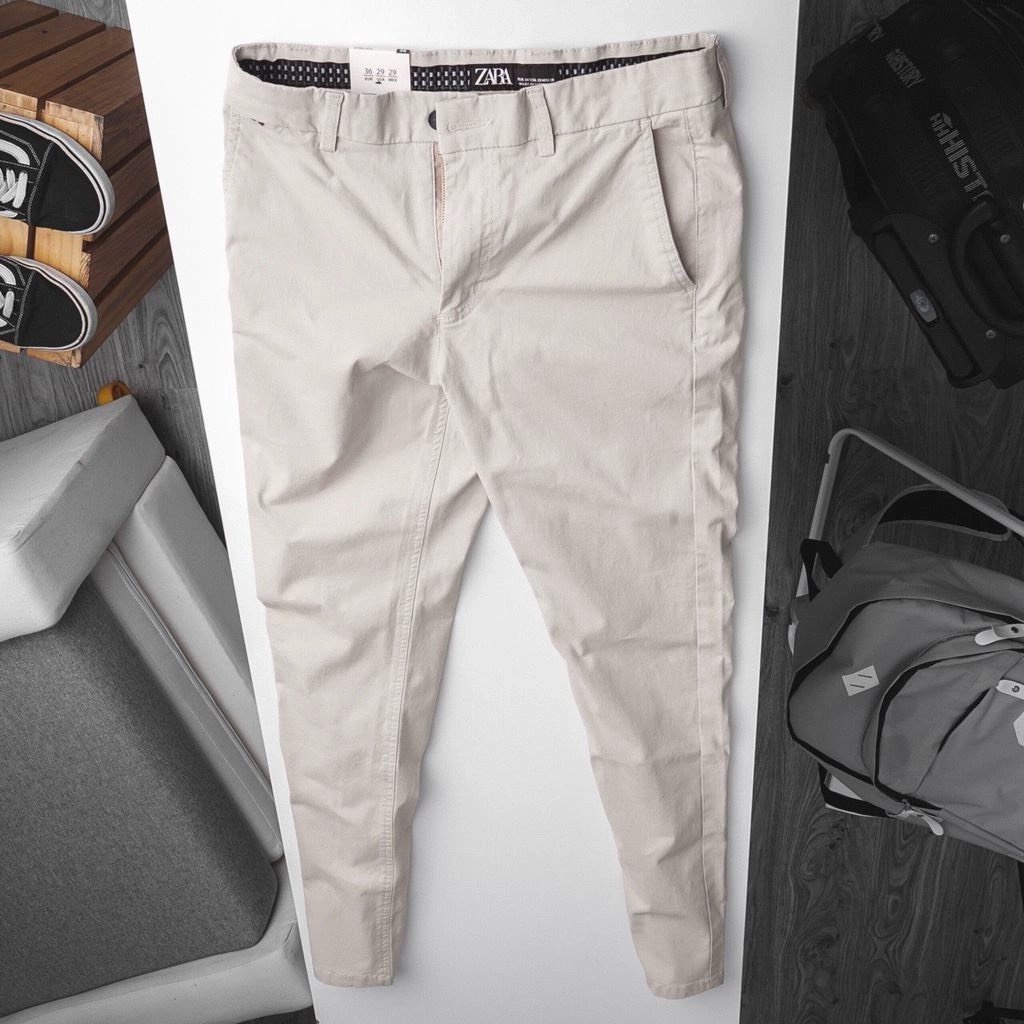 Quần kaki nam ZR Quần dài kaki dày dặn, mềm mịn, co giãn nhẹ, form slimfit, ôm dáng, dễ phối, trẻ trung