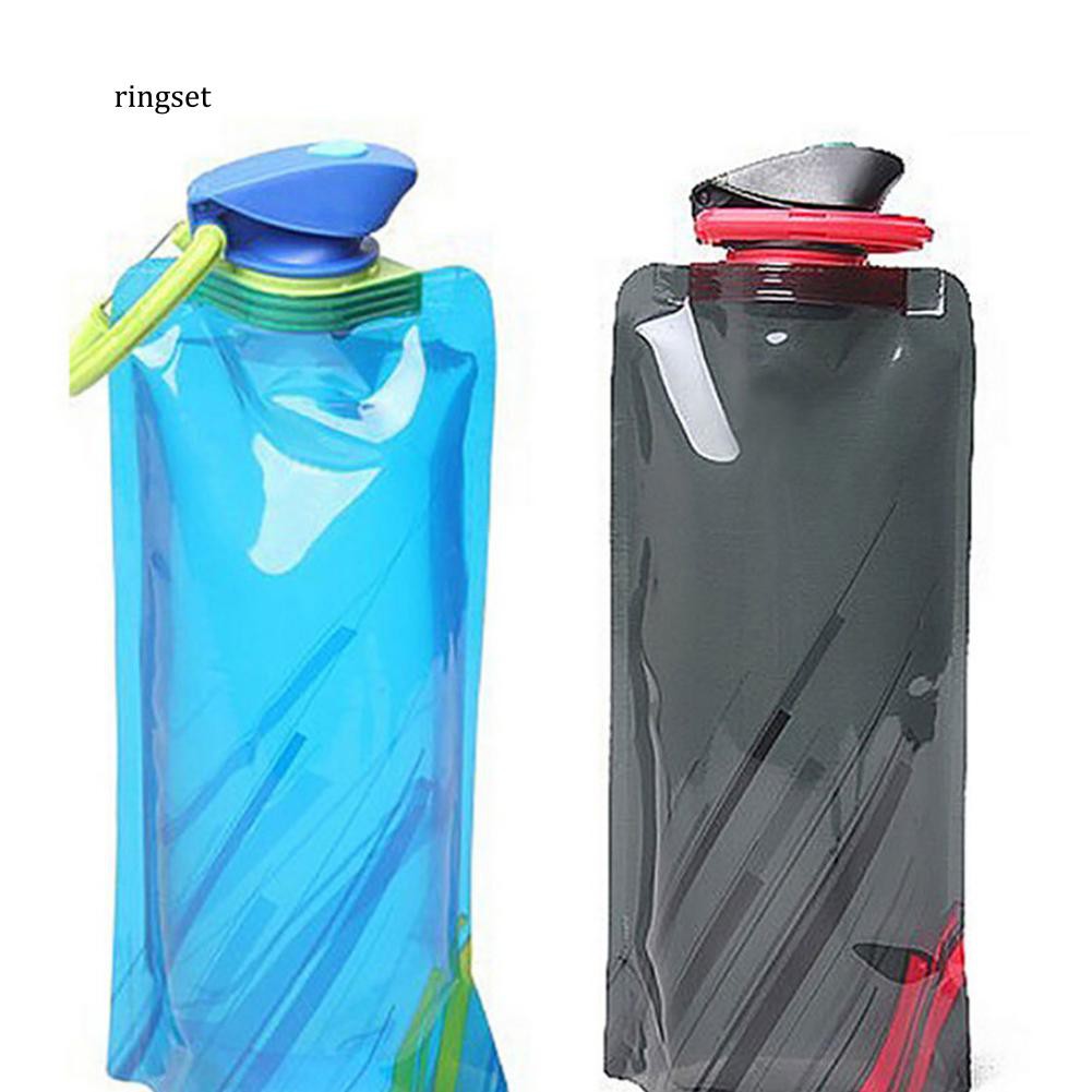 Túi nhựa đựng nước 700ml có thể xếp gọn tiện lợi
