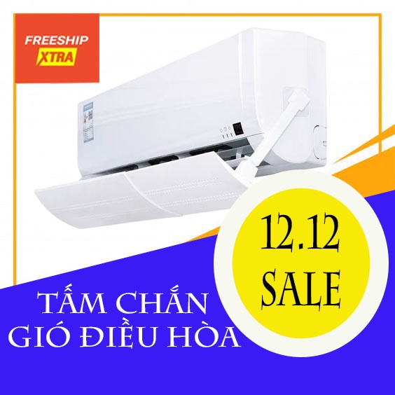 Tấm Chắn Gió Điều Hòa - Tản Nhiệt Máy Lạnh - Thiết Kế Lỗ Nhỏ Tránh Gió Trực Tiếp Từ Điều Hòa -Xoay 180 độ